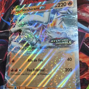 Cartes Pokémon jumbo Reshiram ex (FR)