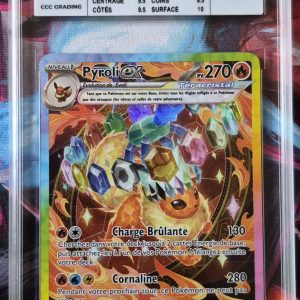 Pyroli ex  CCC 9.5 - Carte Pokémon Gradée